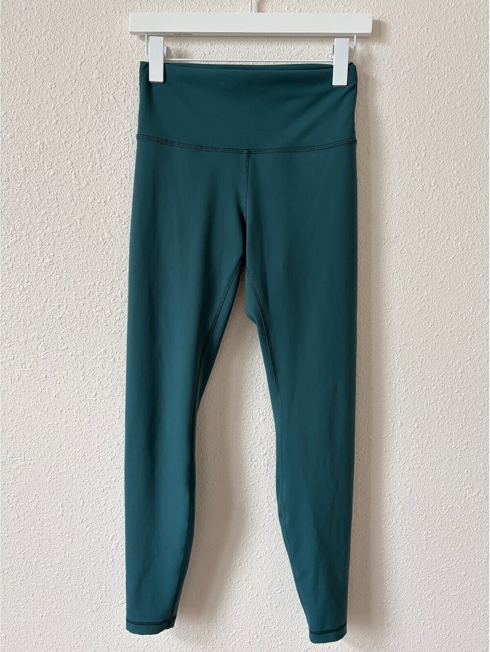 Lululemon Wunder Train High Rise Tight 28" Inseam Storm Teal Size 8 Activewear